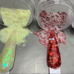 Glitter acrylic ! ✨✨✨🔥🔥🔥💕💕💕